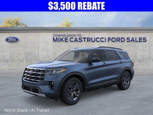 Vapor Blue Metallic 2026 Ford Explorer Active