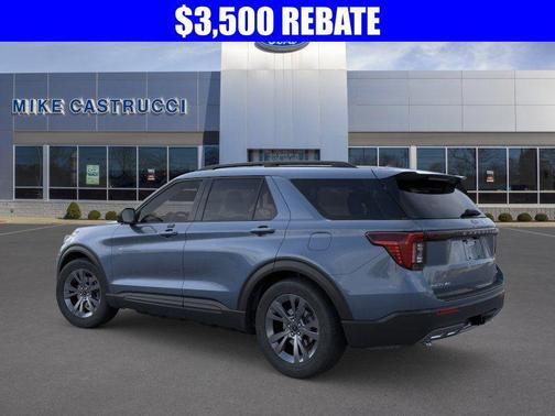 Vapor Blue Metallic 2026 Ford Explorer Active