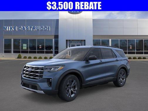 Vapor Blue Metallic 2026 Ford Explorer Active