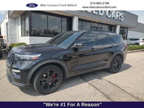 Agate Black Metallic 2020 Ford Explorer ST