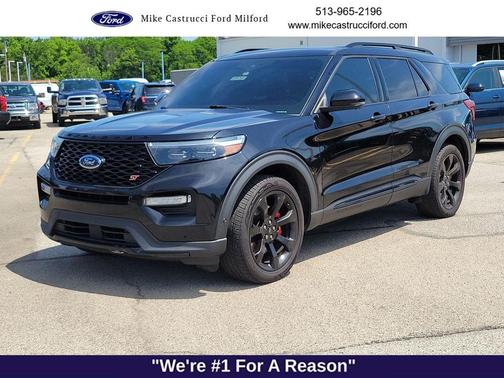 Agate Black Metallic 2020 Ford Explorer ST