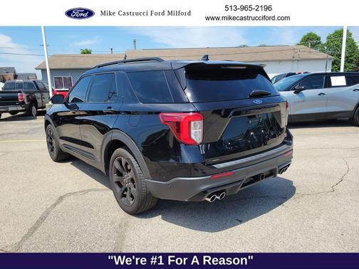 Agate Black Metallic 2020 Ford Explorer ST
