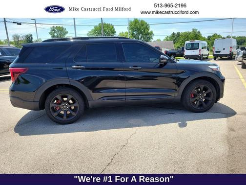 Agate Black Metallic 2020 Ford Explorer ST