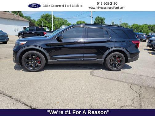 Agate Black Metallic 2020 Ford Explorer ST