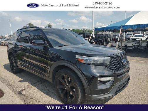 Agate Black Metallic 2020 Ford Explorer ST