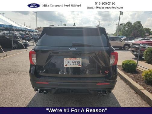 Agate Black Metallic 2020 Ford Explorer ST