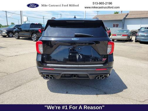 Agate Black Metallic 2020 Ford Explorer ST