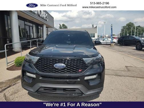 Agate Black Metallic 2020 Ford Explorer ST