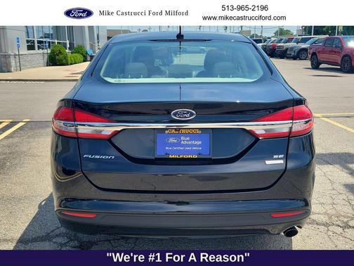 Shadow Black 2017 Ford Fusion SE