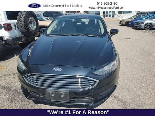 Shadow Black 2017 Ford Fusion SE