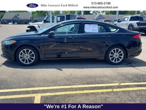 Shadow Black 2017 Ford Fusion SE