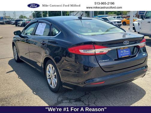 Shadow Black 2017 Ford Fusion SE