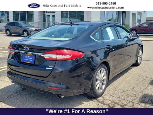 Shadow Black 2017 Ford Fusion SE