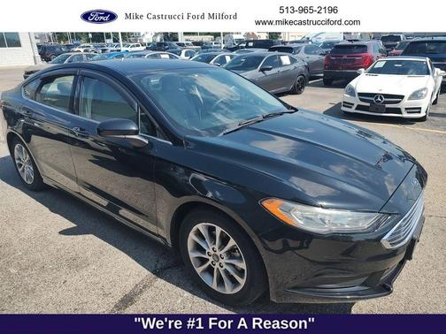 Shadow Black 2017 Ford Fusion SE