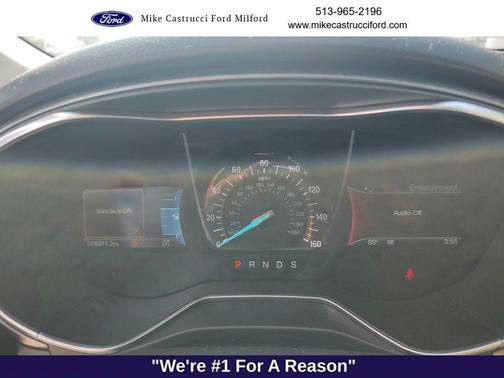 Shadow Black 2017 Ford Fusion SE