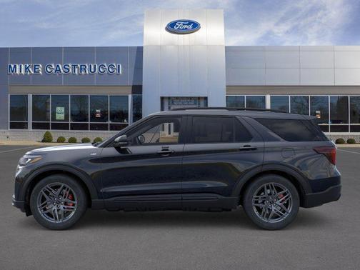 Agate Black Metallic 2026 Ford Explorer ST-Line