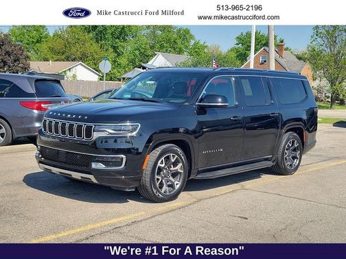 Diamond Black Crystal Pearlcoat 2024 Jeep Wagoneer L Series III 4x4