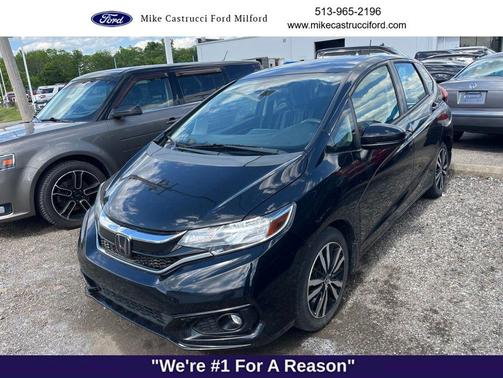 Crystal Black Pearl 2018 Honda Fit EX