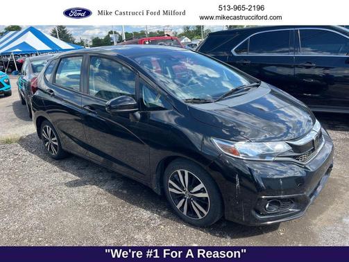 Crystal Black Pearl 2018 Honda Fit EX
