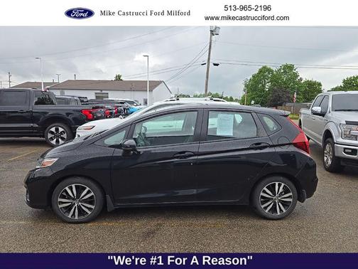 Crystal Black Pearl 2018 Honda Fit EX