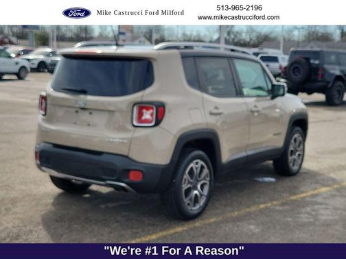 Mojave Sand 2016 Jeep Renegade Limited