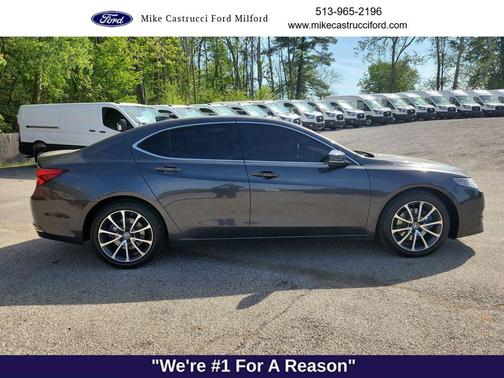 Crystal Black Pearl 2016 Acura TLX V6