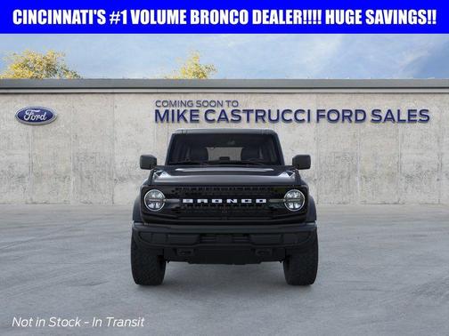 Shadow Black 2026 Ford Bronco Big Bend