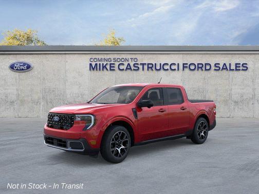 Ruby Red Metallic Tinted Clearcoat 2026 Ford Maverick Lariat