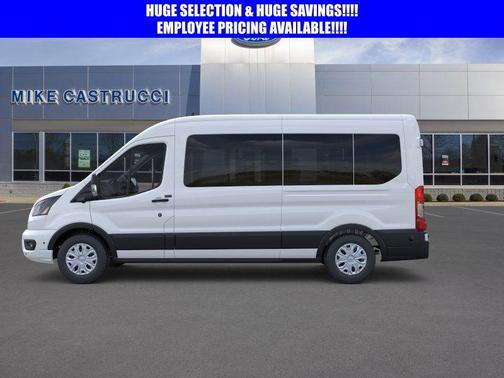 Oxford White 2026 Ford Transit-350 XLT