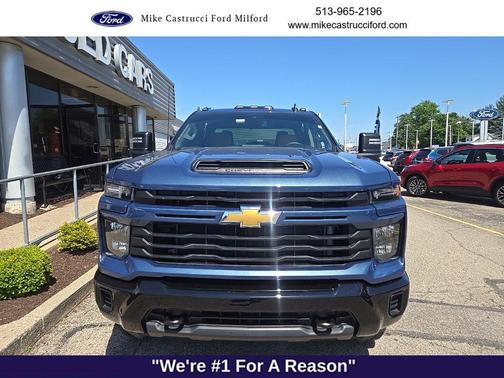 Lakeshore Blue Metallic 2025 Chevrolet Silverado 2500 Custom