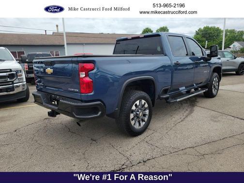 Lakeshore Blue Metallic 2025 Chevrolet Silverado 2500 Custom