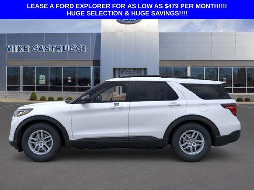 White 2026 Ford Explorer Active