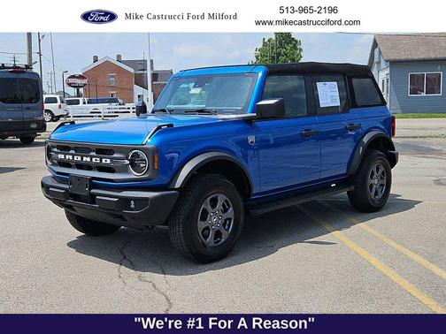 Velocity Blue Metallic 2022 Ford Bronco Big Bend