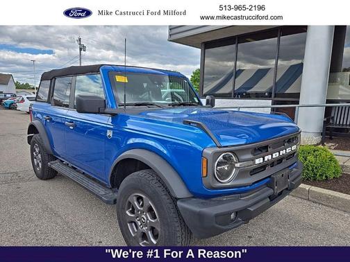 Velocity Blue Metallic 2022 Ford Bronco Big Bend