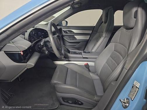 Blue 2020 Porsche Taycan