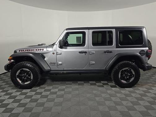 Billet Silver Metallic Clearcoat 2018 Jeep Wrangler Unlimited Rubicon