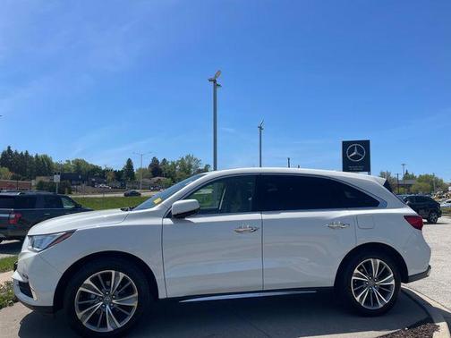 White 2017 Acura MDX 3.5L w/Technology Package