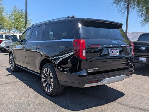 Agate Black 2025 Ford Expedition Max Platinum