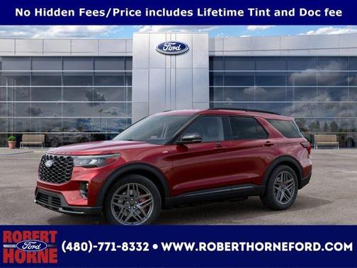 Ruby Red 2027 Ford Explorer ST-Line