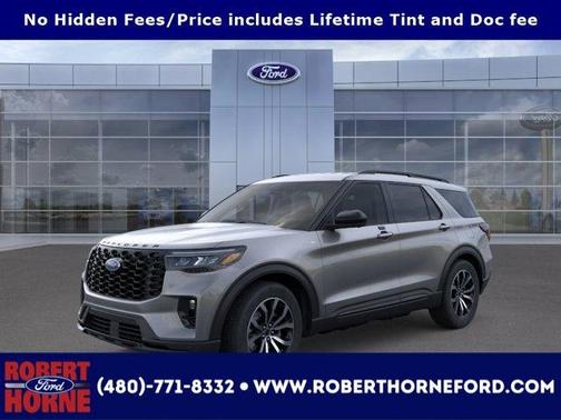 Carbonized Gray Metallic 2026 Ford Explorer ST-Line