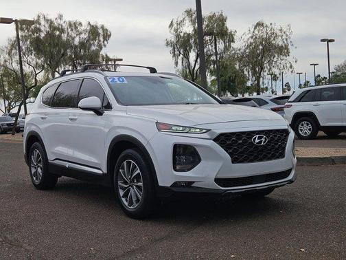 Quartz White 2020 Hyundai SANTA FE 2.4 SEL