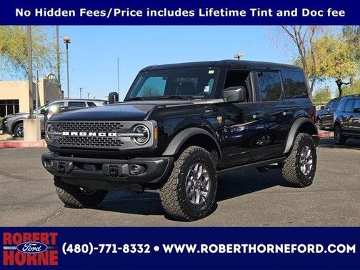 Shadow Black 2025 Ford Bronco Badlands