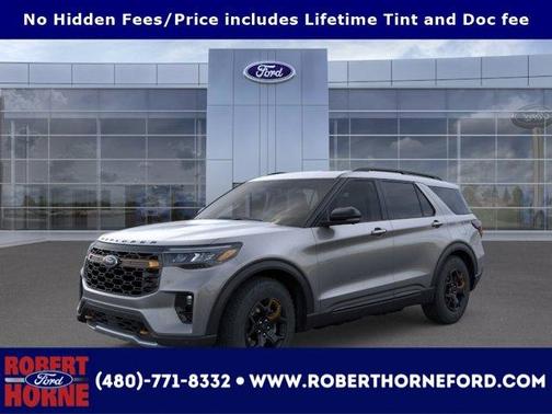 Carbonized Gray Metallic 2026 Ford Explorer Tremor