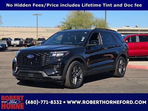 Agate Black 2026 Ford Explorer ST-Line
