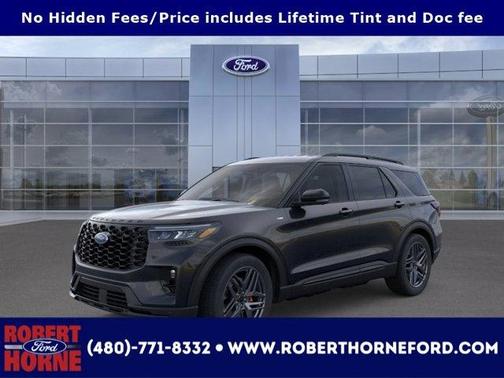 Agate Black 2026 Ford Explorer ST-Line