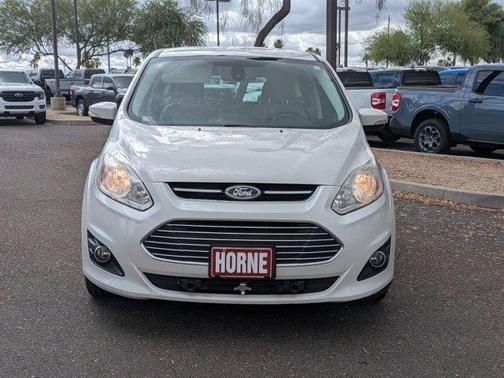 White Platinum Clearcoat Metallic 2016 Ford C-Max Hybrid SEL