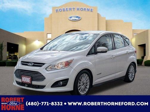 White Platinum Clearcoat Metallic 2016 Ford C-Max Hybrid SEL