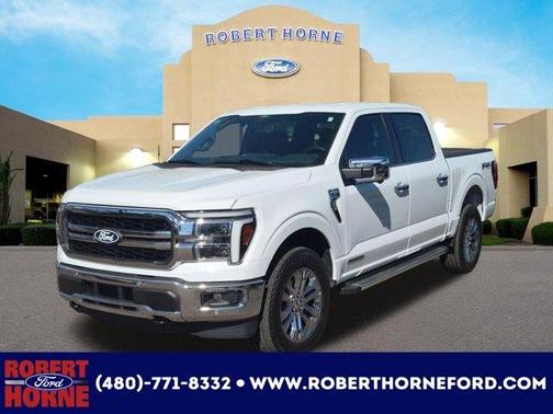 Oxford White 2025 Ford F-150 Lariat