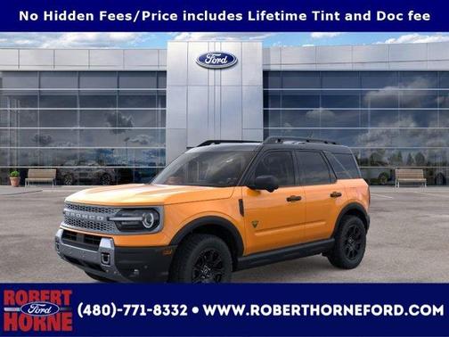 Orange Fury 2026 Ford Bronco Sport Badlands