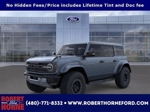 Azure Gray 2025 Ford Bronco Raptor